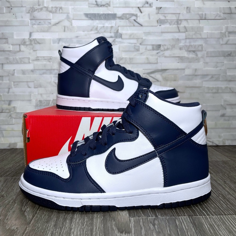 Nike Dunk High Midnight Navy